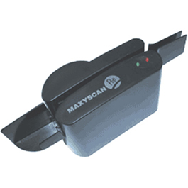 Leitor semi-automático de CMC-7(Cheque) e código de barras Maxyscan II CMM-1560-SK USB sem bandeja - CIS Leitor semi-automático de CMC-7(Cheque) e código de barras Maxyscan II CMM-1560-SK USB sem bandeja - CIS